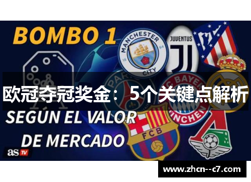 欧冠夺冠奖金：5个关键点解析
